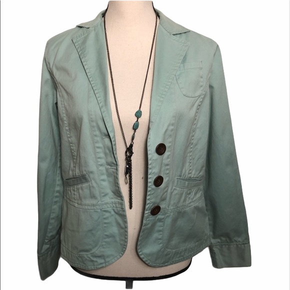 Ruff Hewn Jackets & Blazers - RUFF HEWN mint 3 button jacket med